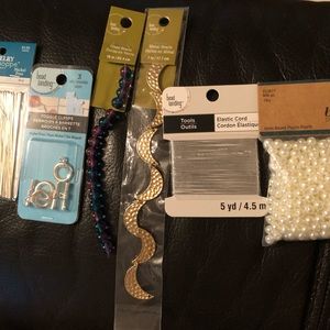 jewelry making supplies. 5 items from Bead Landing and one from Jewelry Shoppe.